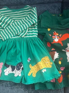 Mini Boden: Set of two dresses